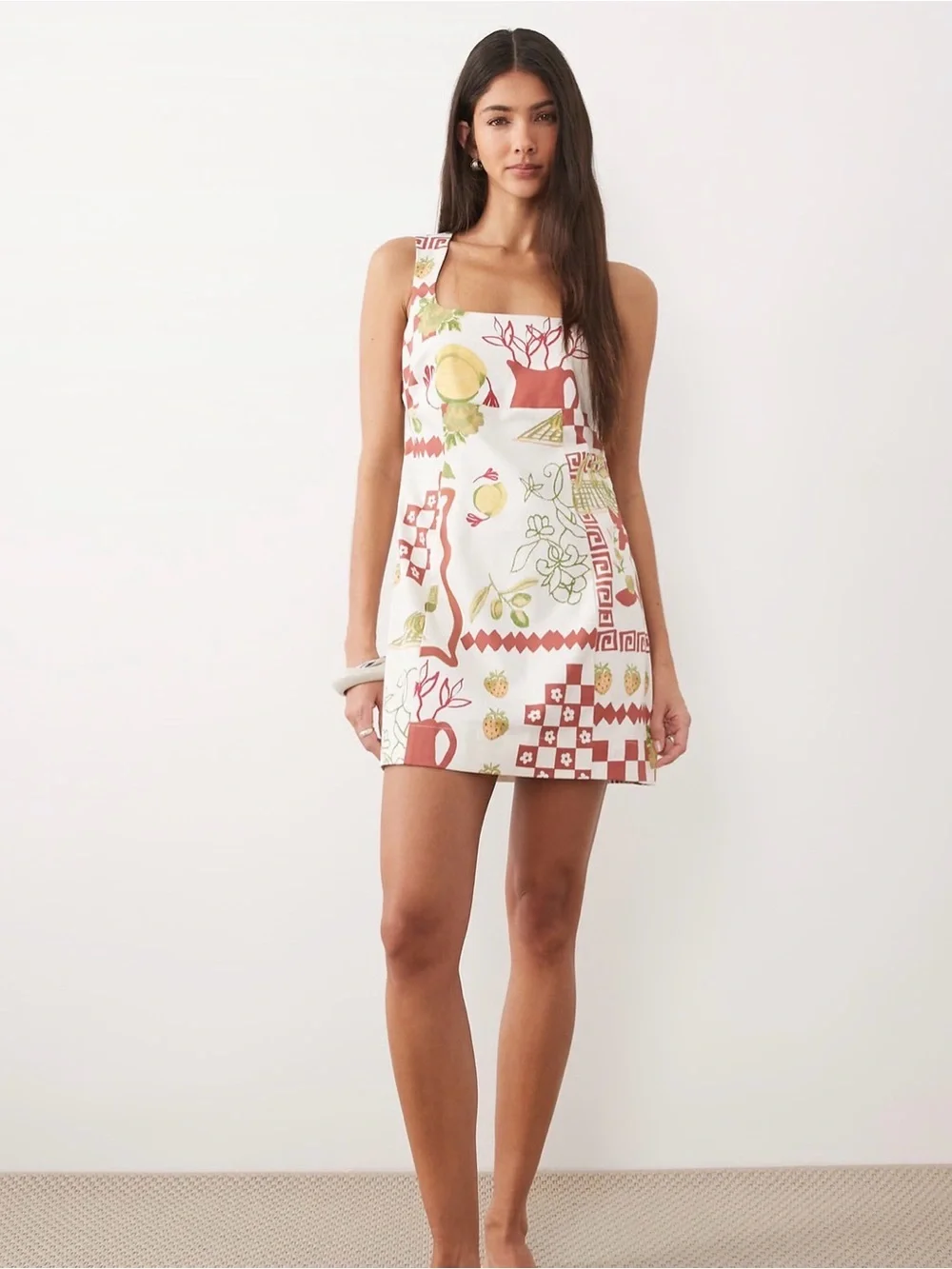 ASOS | Square Neck Mini Sundress - Picture 1 of 4